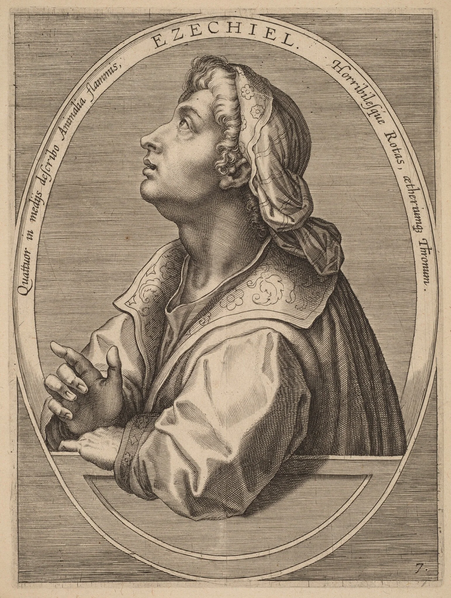 Ezechial, detail