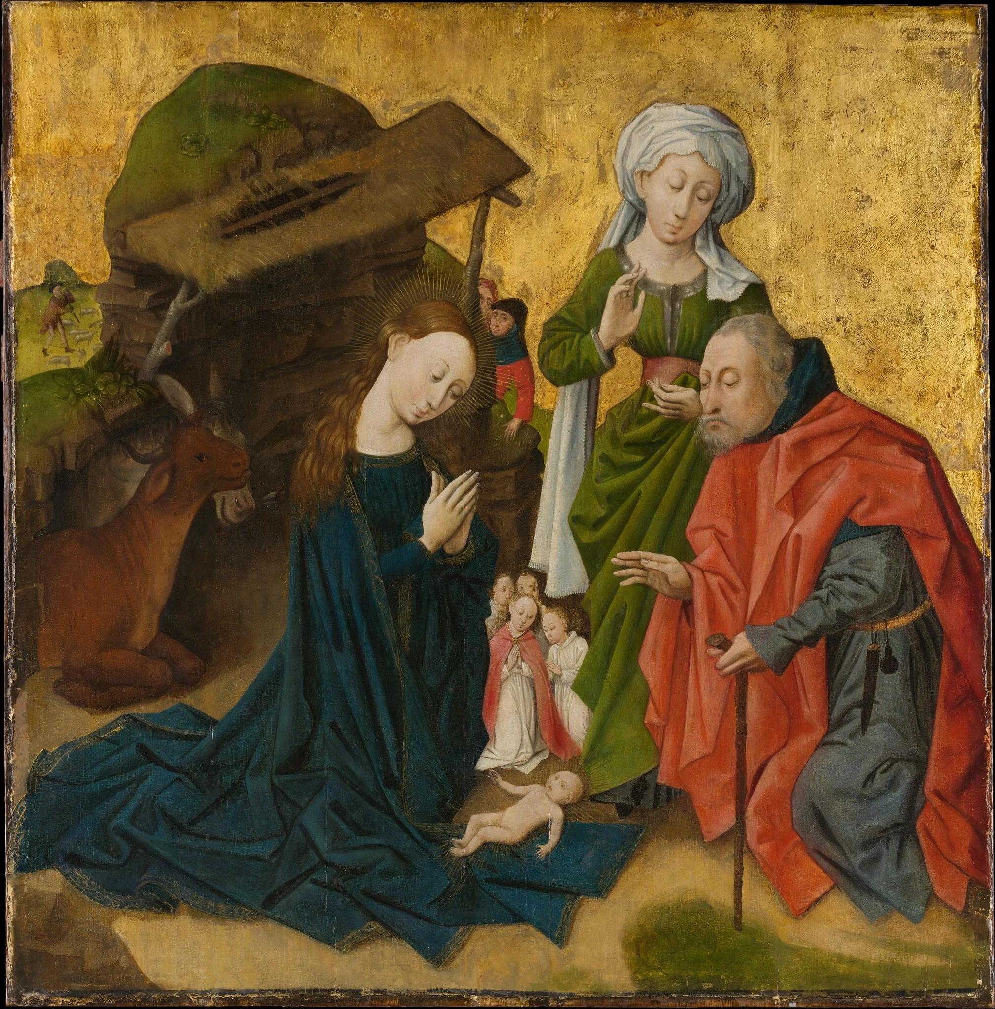 The Nativity, detail