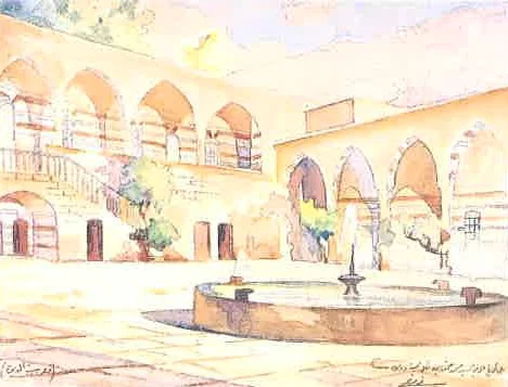 Beiteddine Palace, detail