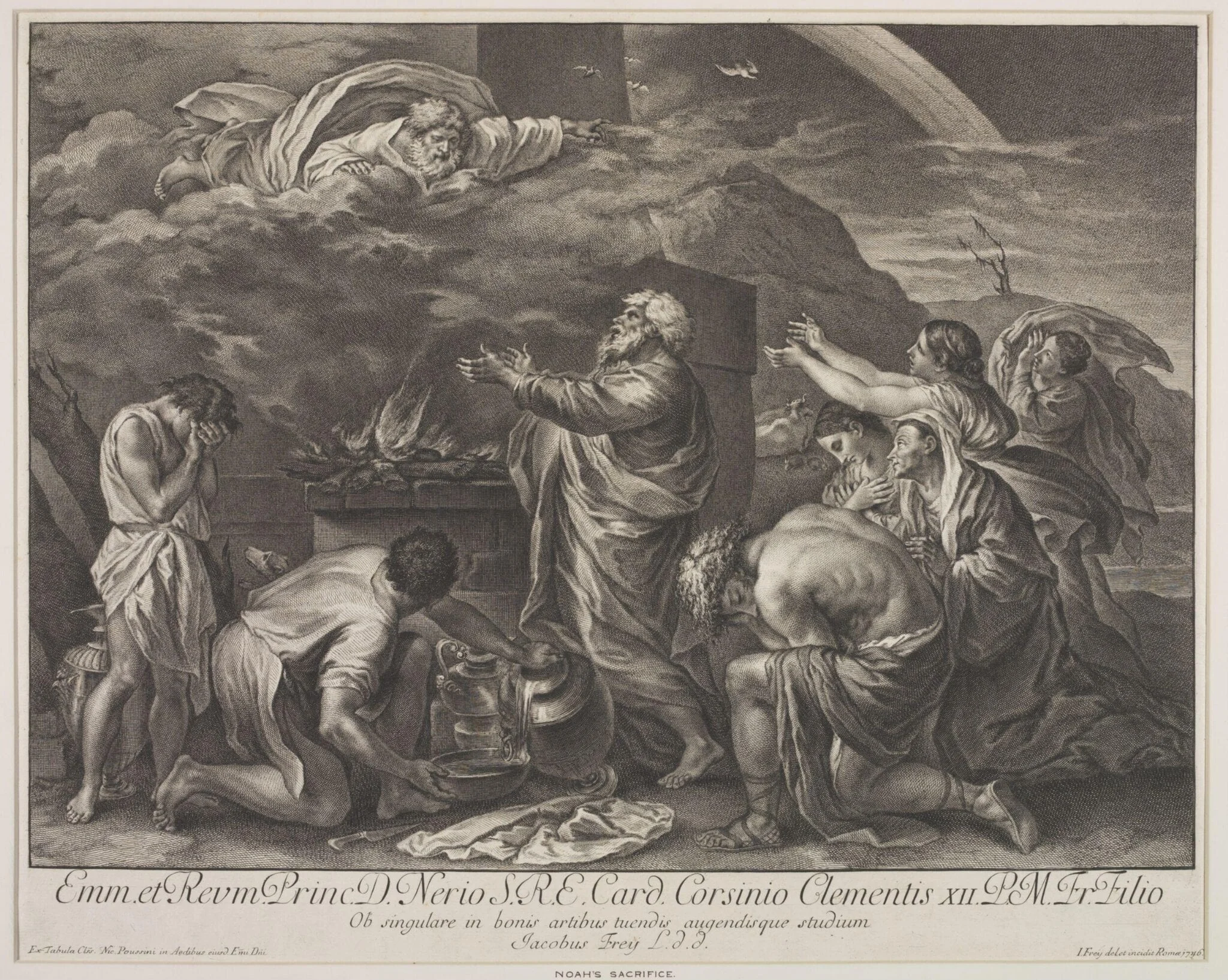Noah's Sacrifice, detail