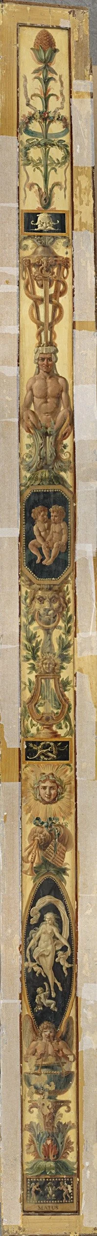 Nine Months with Signs of the Zodiac: May with the Sign of Gemini, detail