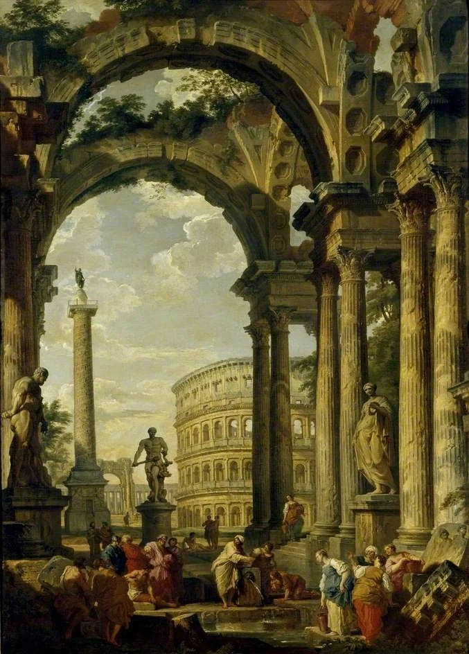 Roman Capriccio, detail