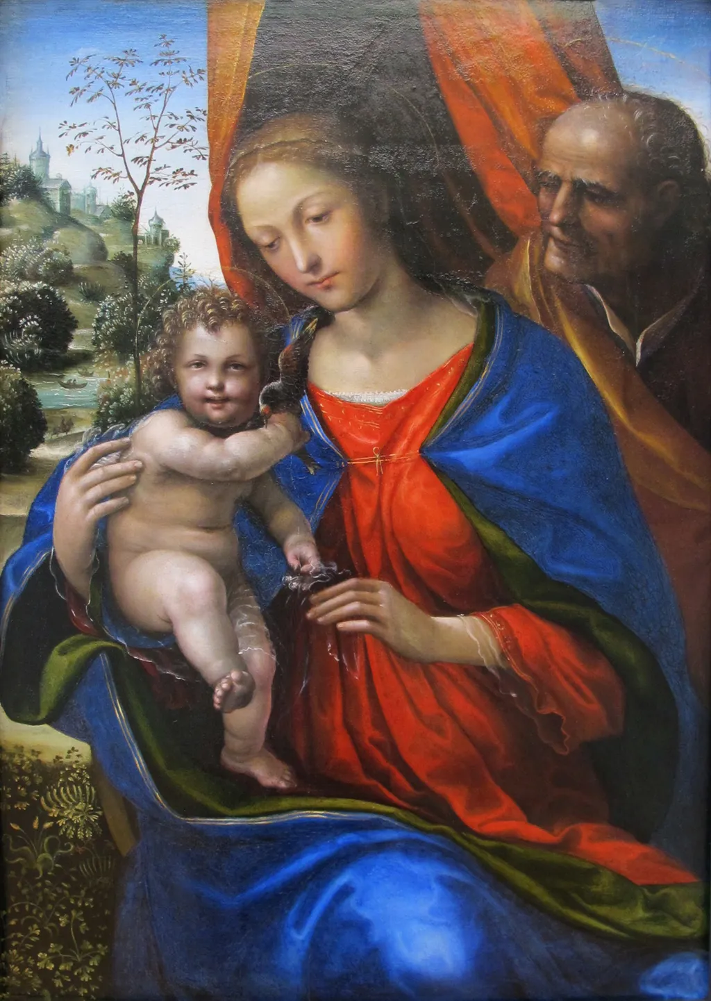 The Holy Family, by Sodoma, unspecified, 1511