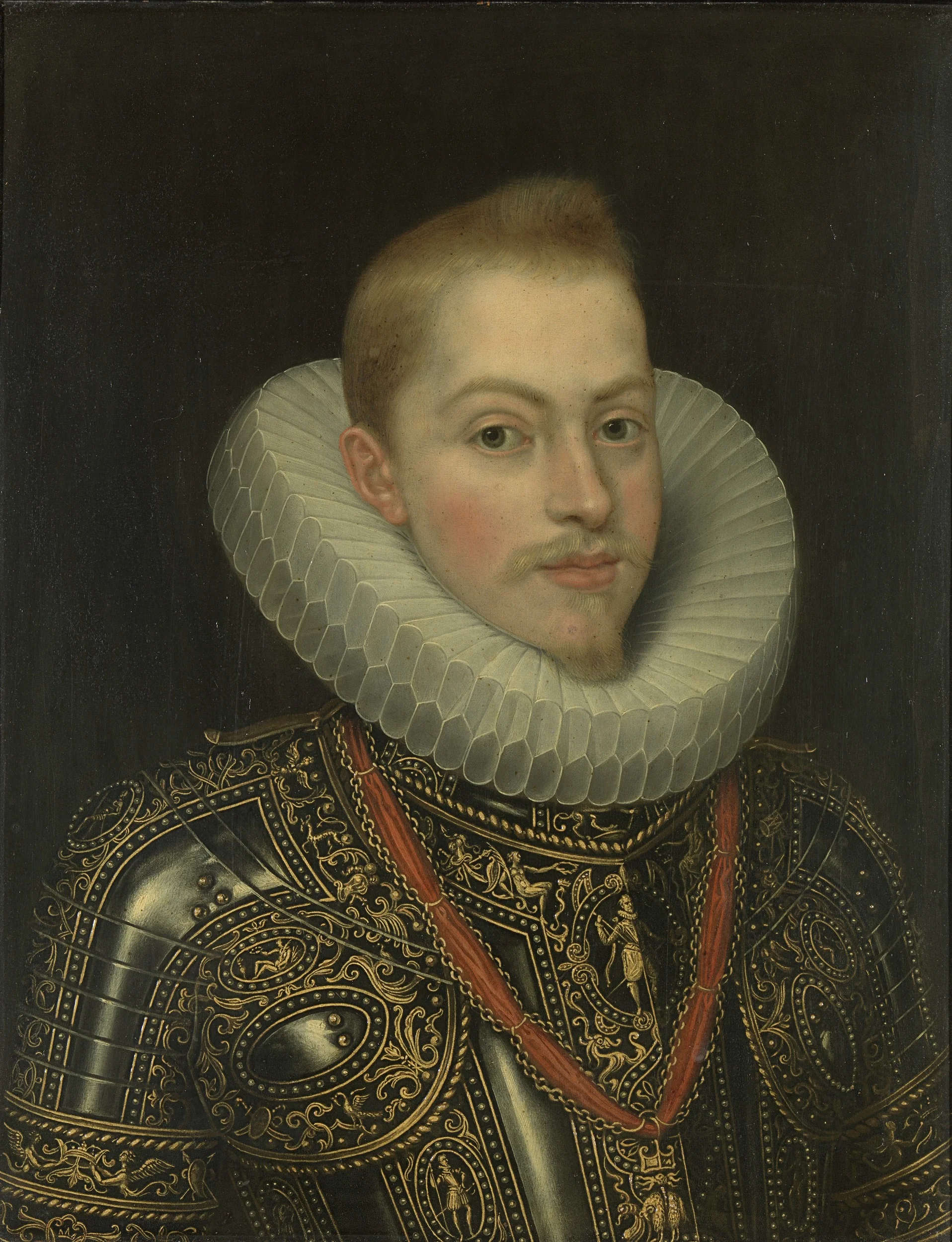 Portrait of Philip III, King of Spain, detail