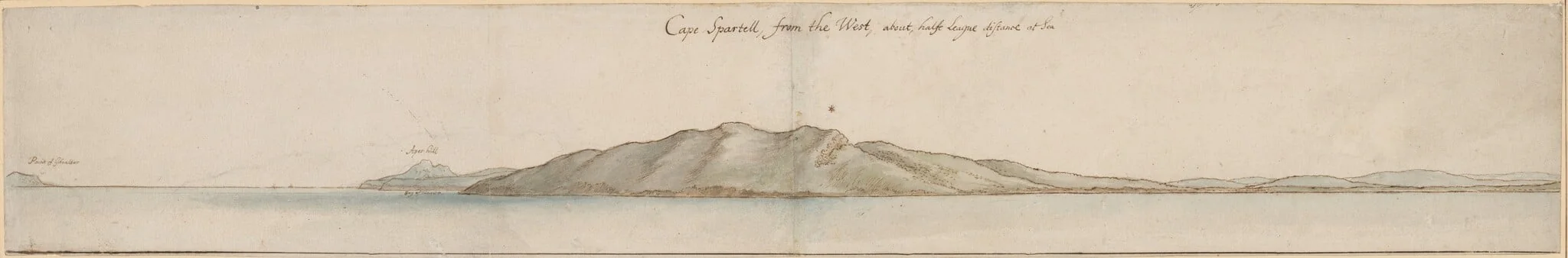 Cape Spartell from the West, detail
