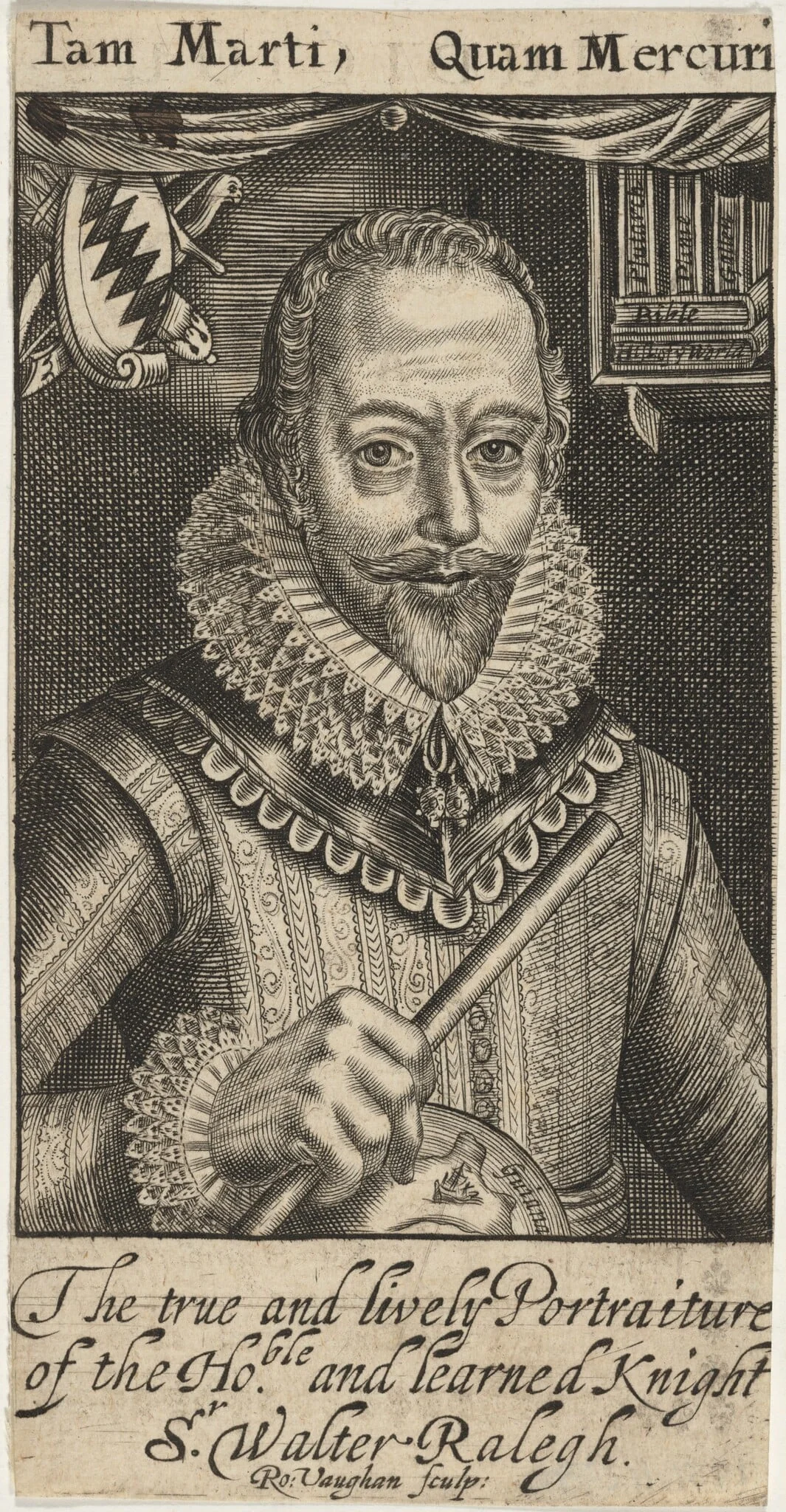 Sir Walter Raleigh, detail