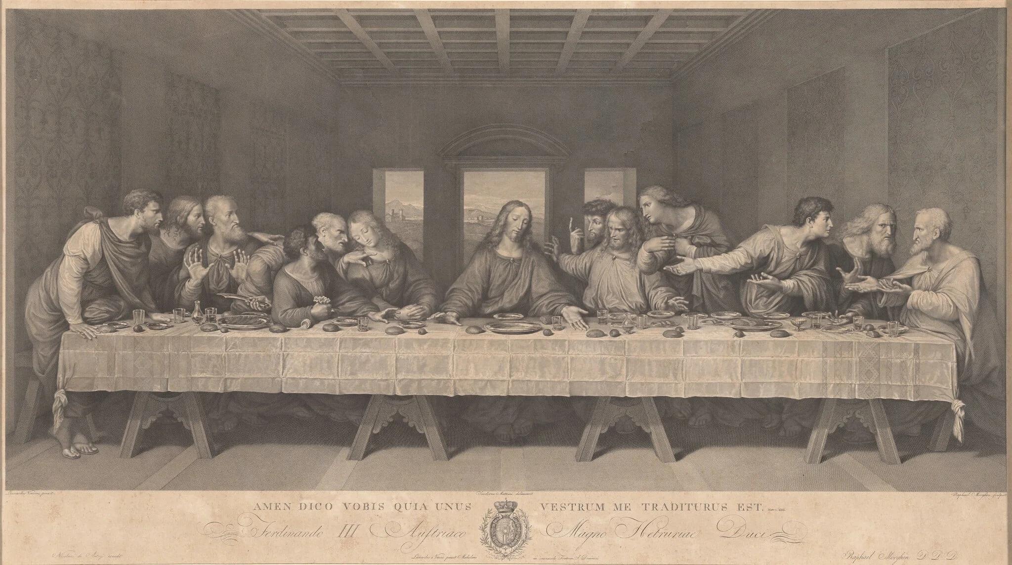The Last Supper, detail