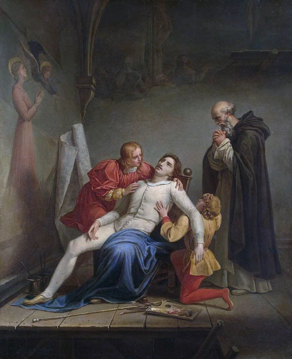 The Death of Masaccio, detail