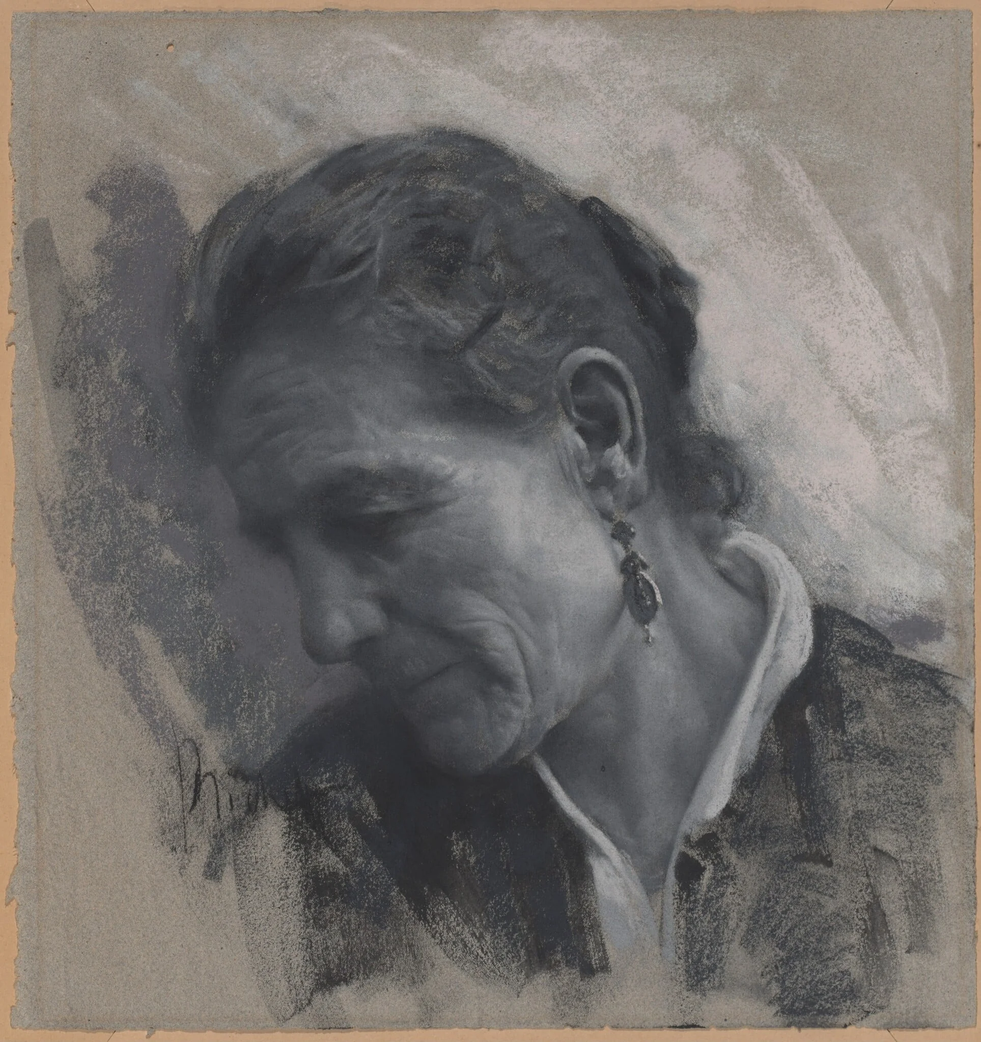 Luisa Carmignani, the Artist's Mother-in-Law, detail