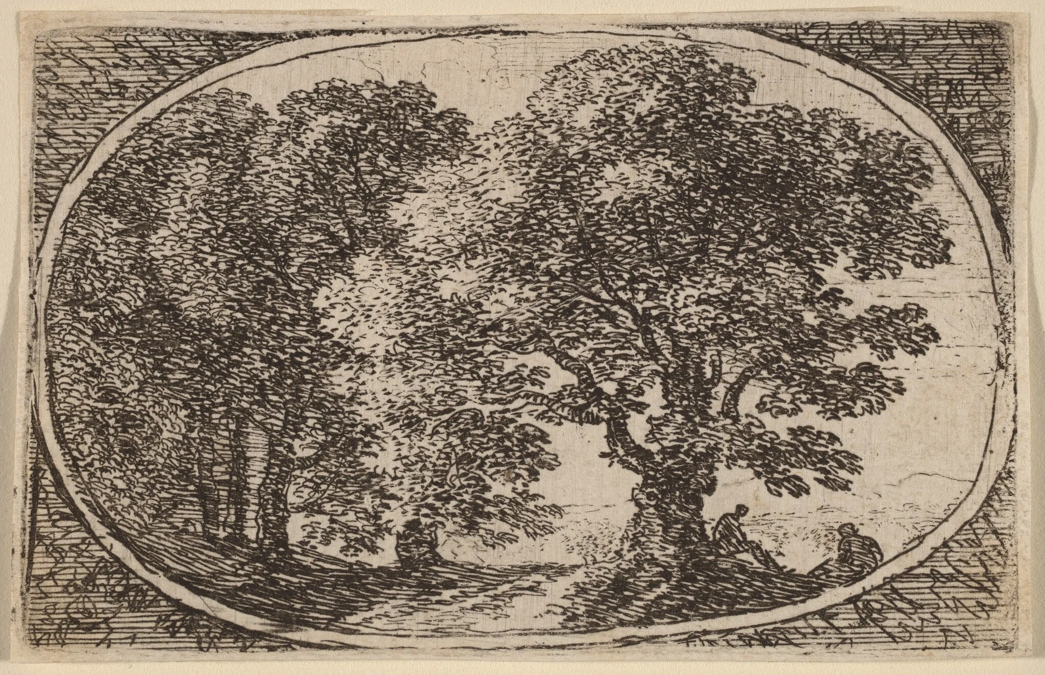 Path between Trees, detail