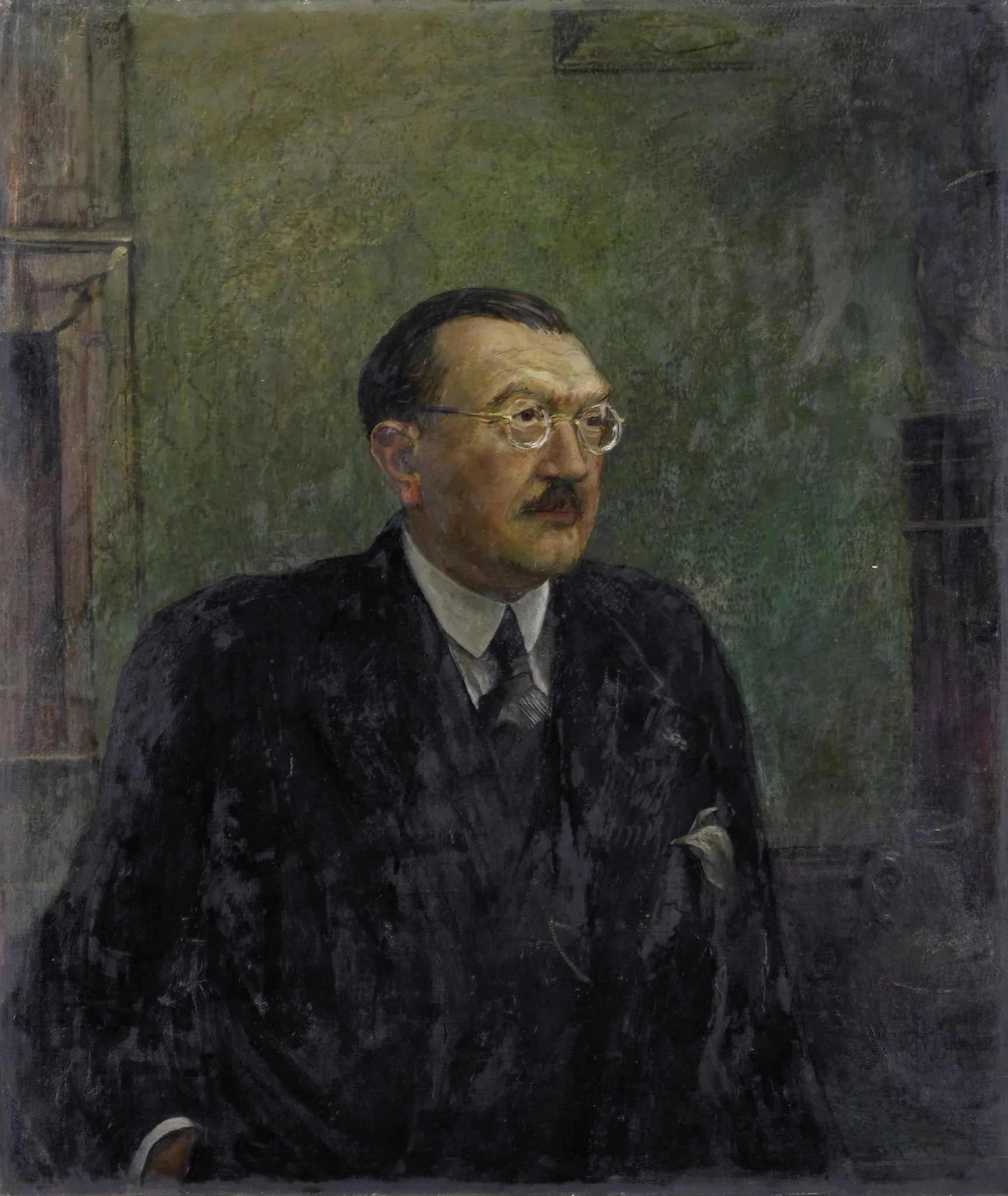 Frederik Schmidt-Degener (1881-1941), Director-General of the Rijksmuseum, Amsterdam (1922-41), detail