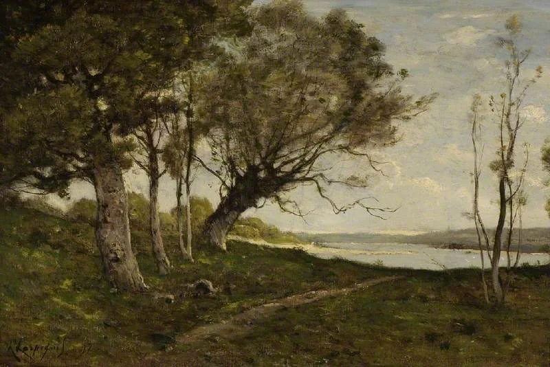The Lake, detail
