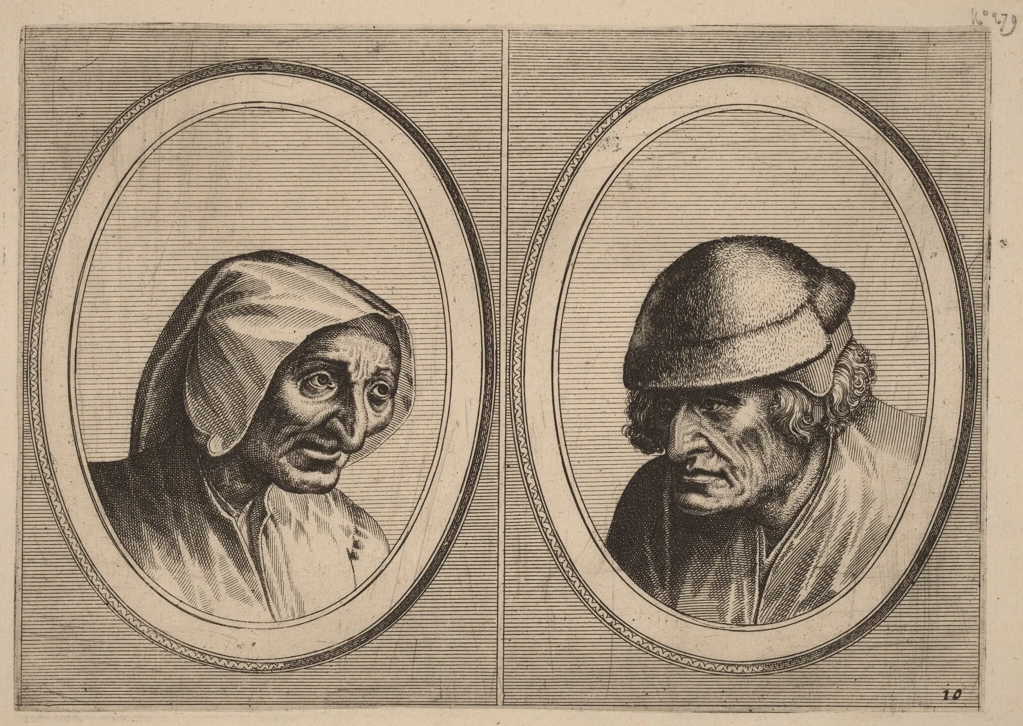 "Verdorde Nel" and "Jan Afterlam", detail