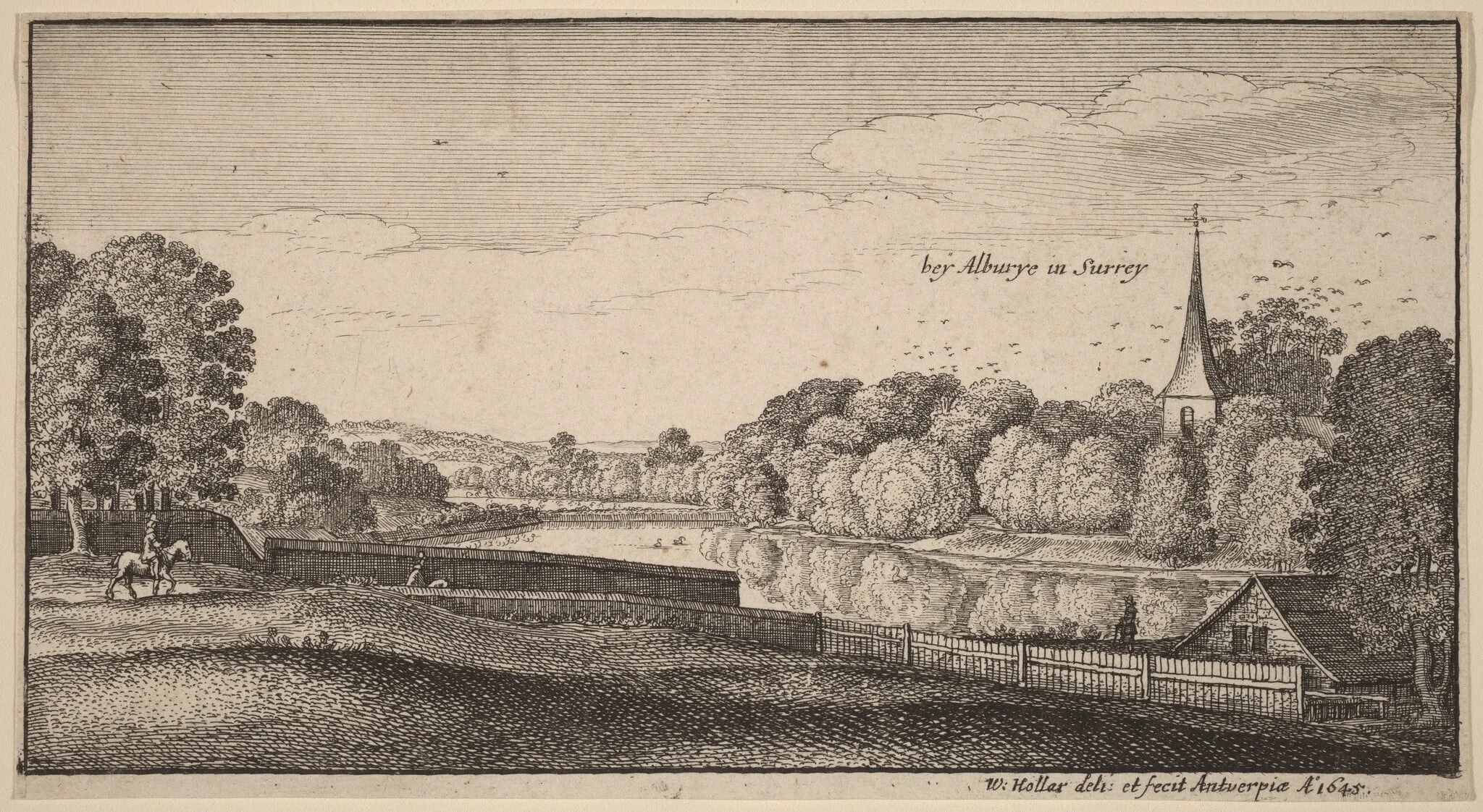 Near Albury, detail