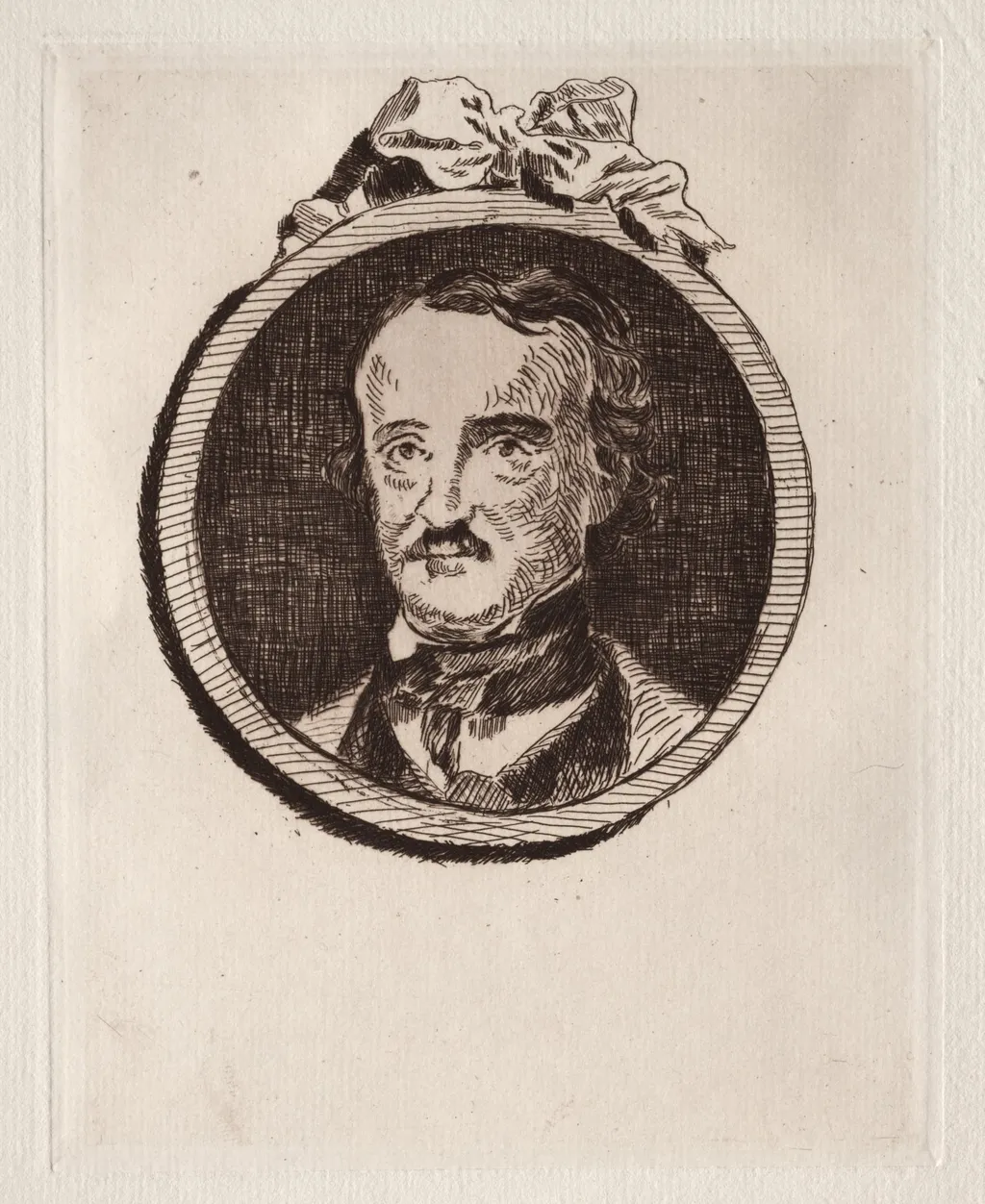 Edgar Allan Poe, by Édouard Manet, 1860