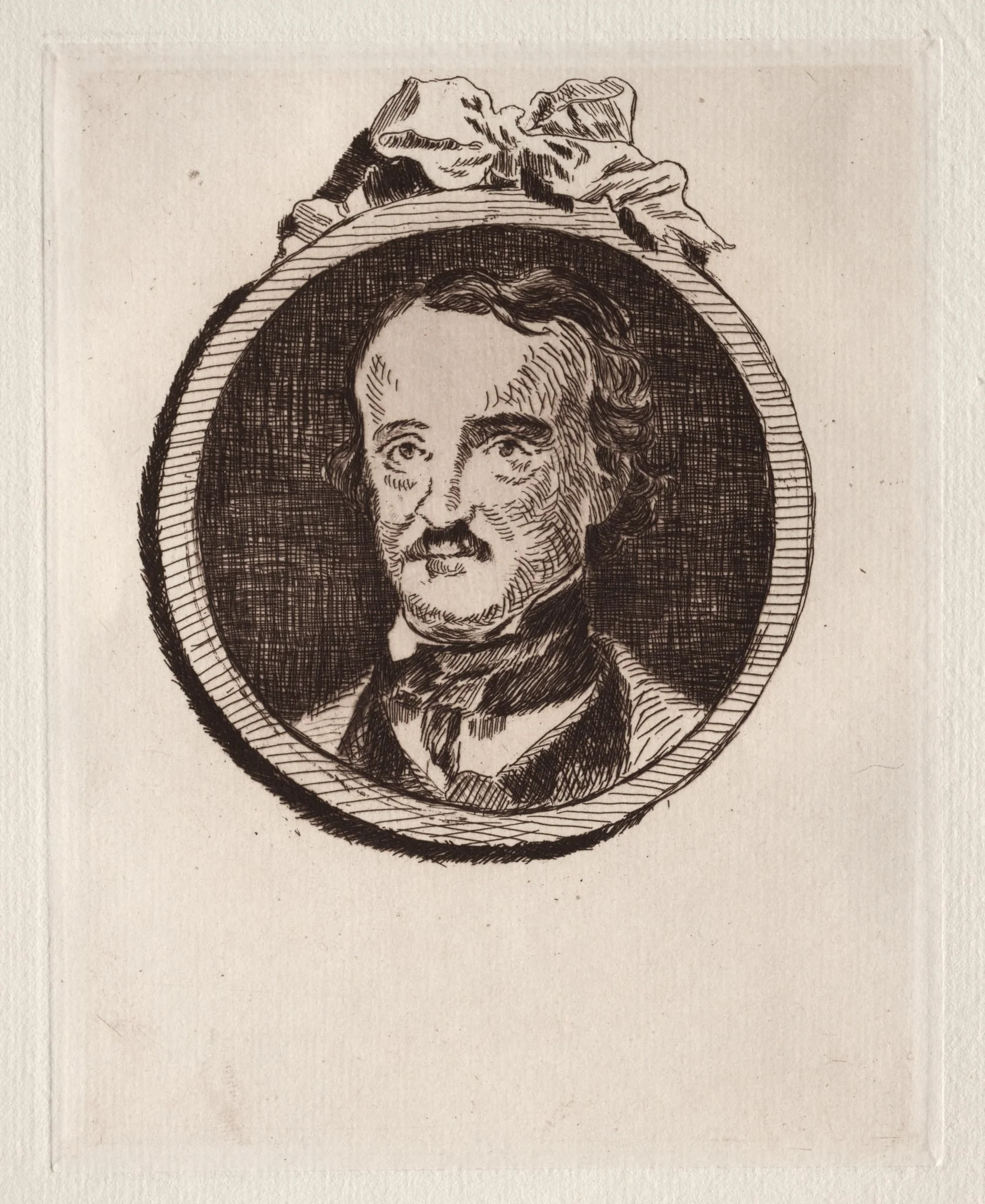 Edgar Allan Poe, detail