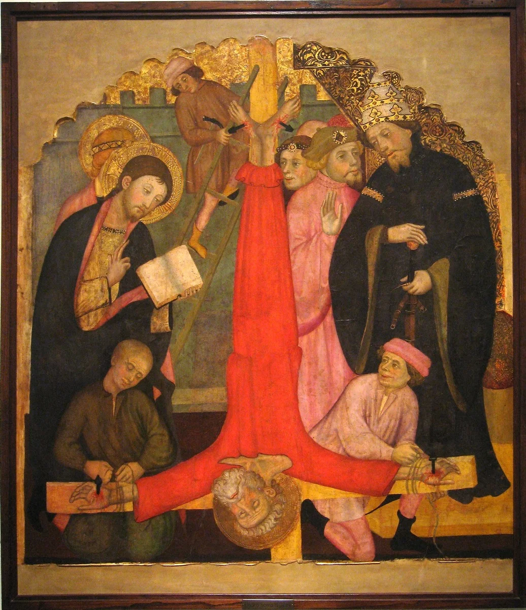 Crucifixió de Sant Pere, detail