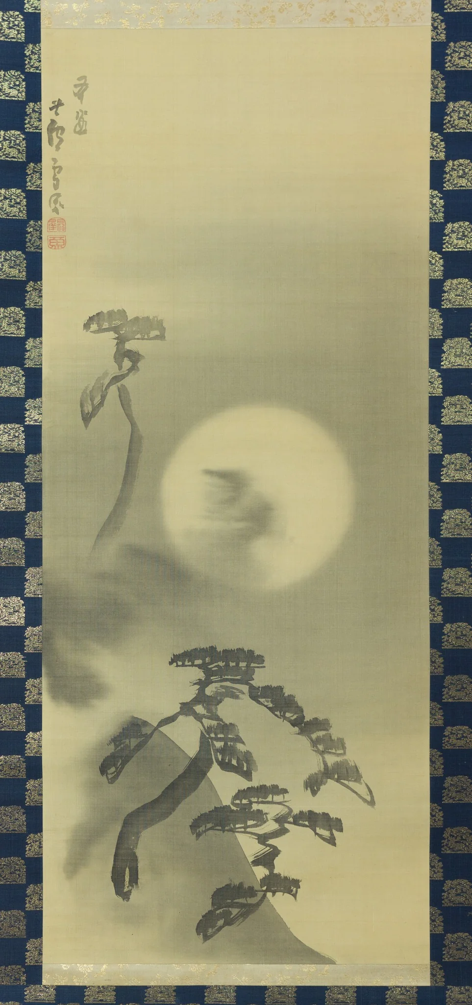 Moonlit Landscape, detail