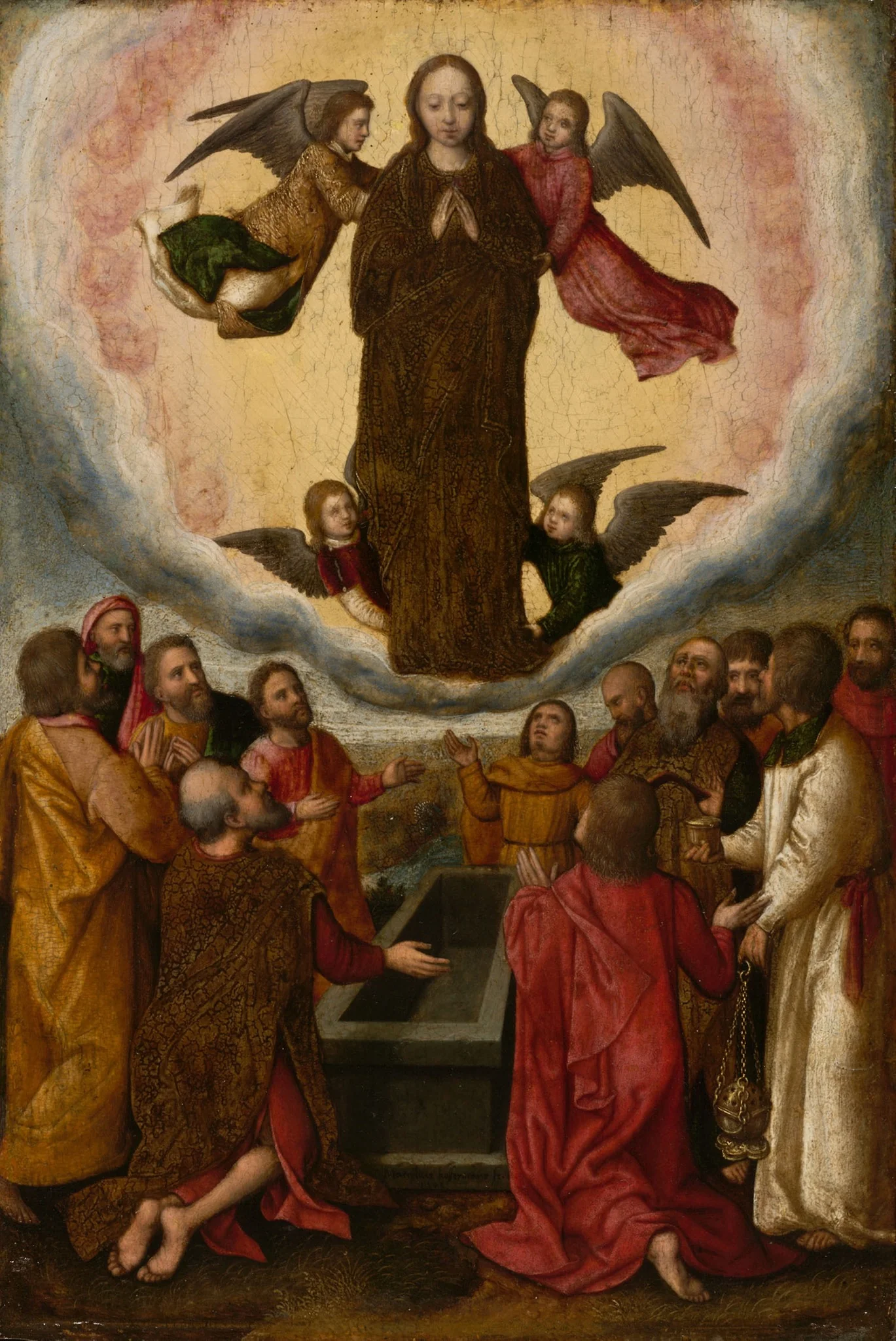 Assumption of the Virgin, detail