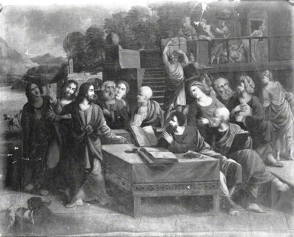 The Calling of St Matthew, detail