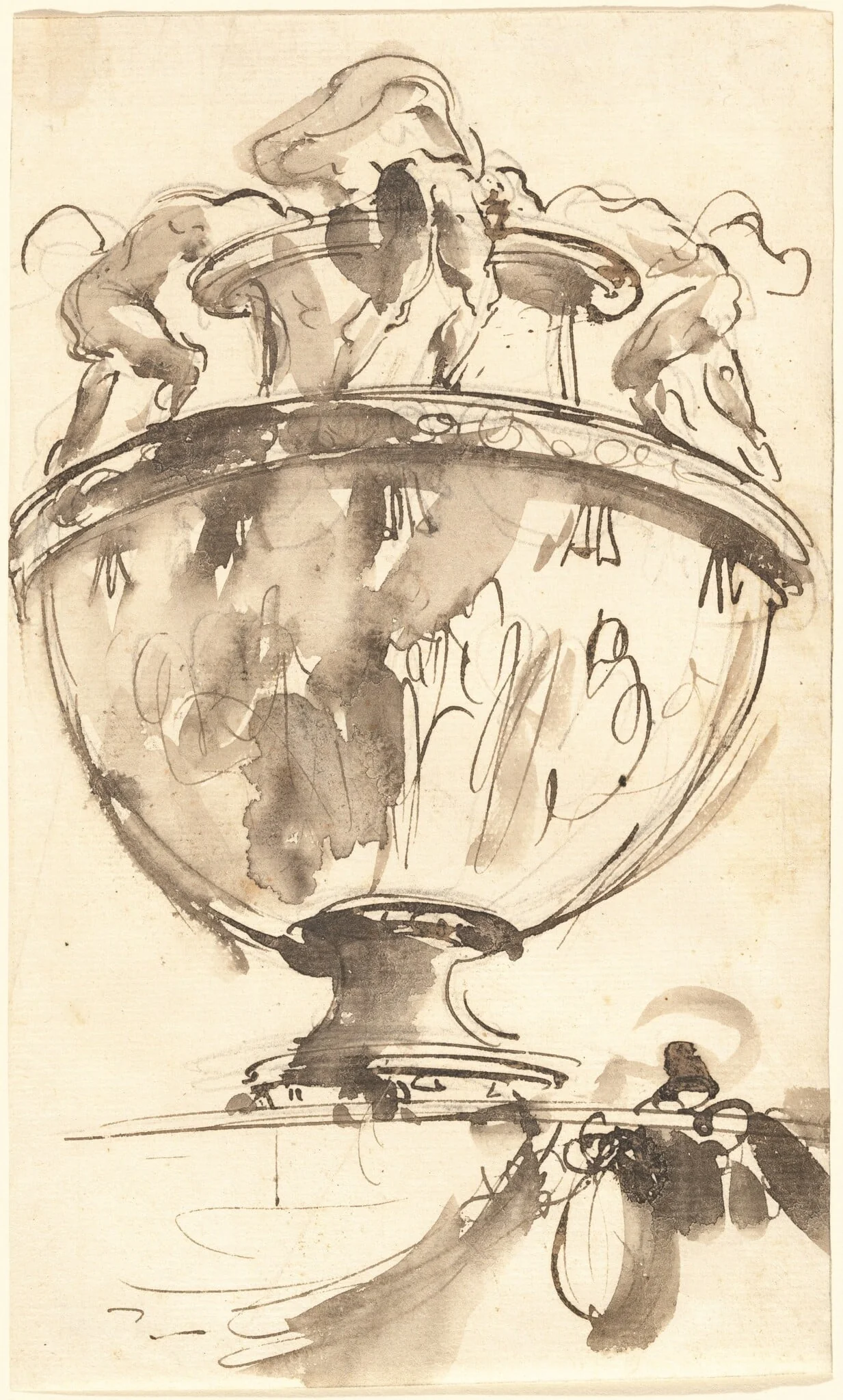 A Fantastic Vase, detail