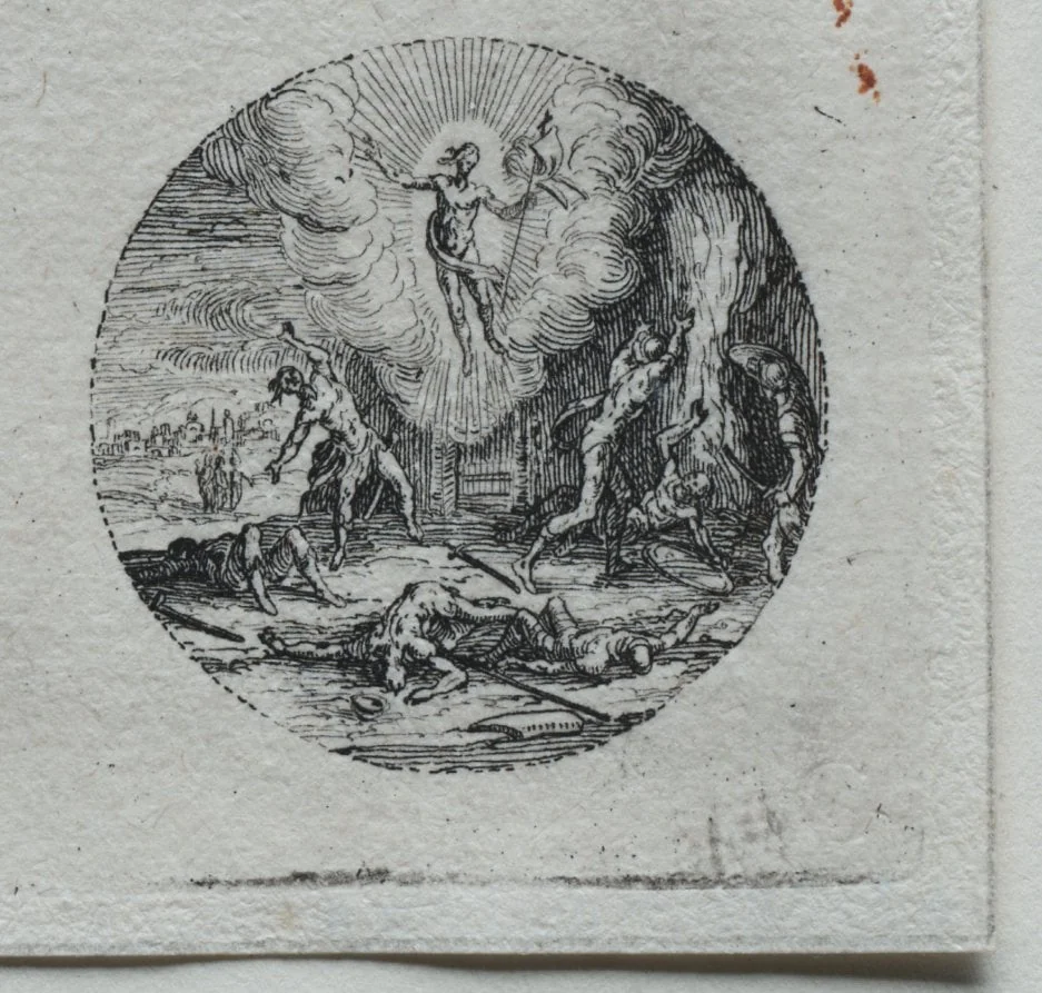 The Mysteries of the Passion: The Transfiguration, detail