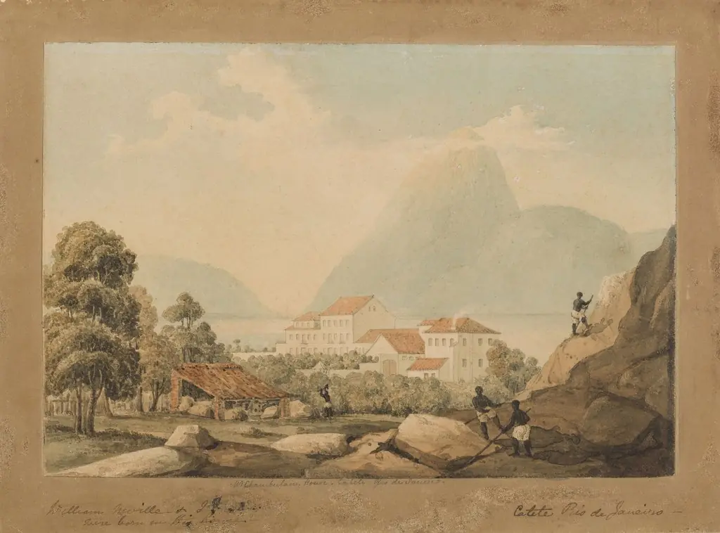 M. Chamberlains House. Catete. Rio de Janeiro