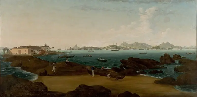 Ponta da Armação in Niterói, by 2nd Baronet Sir Henry Chamberlain