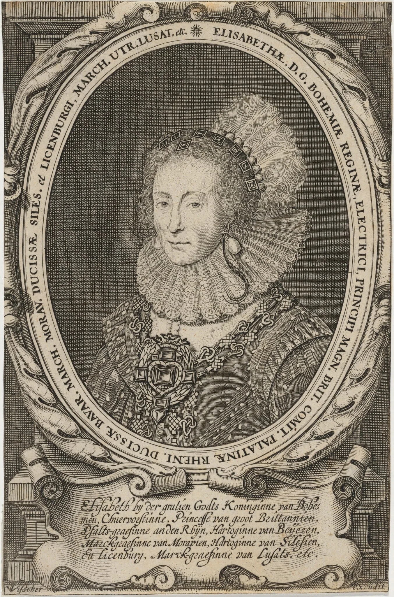 Elizabeth, Queen of Bohemia, detail