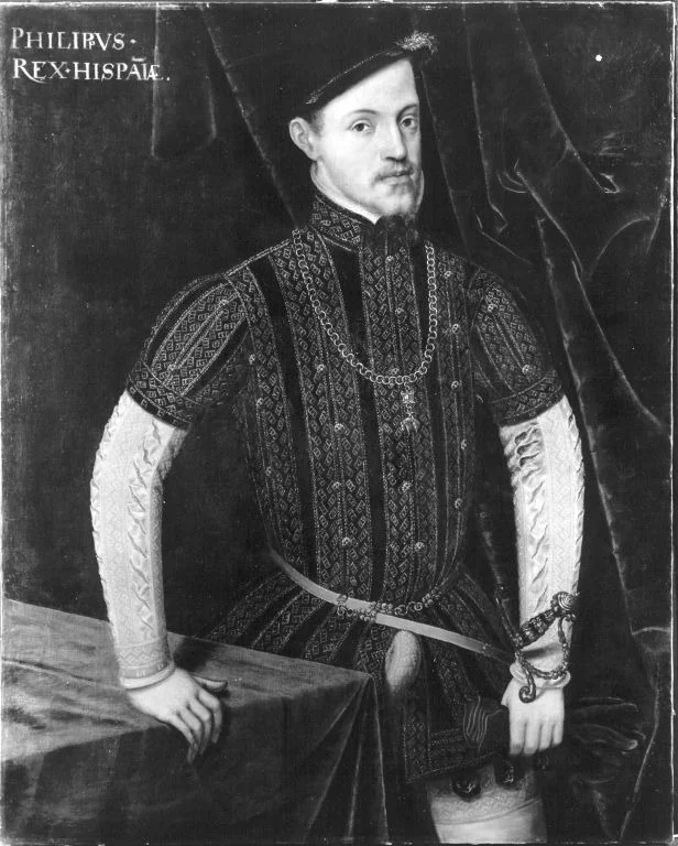 Philipp II of Spain, detail
