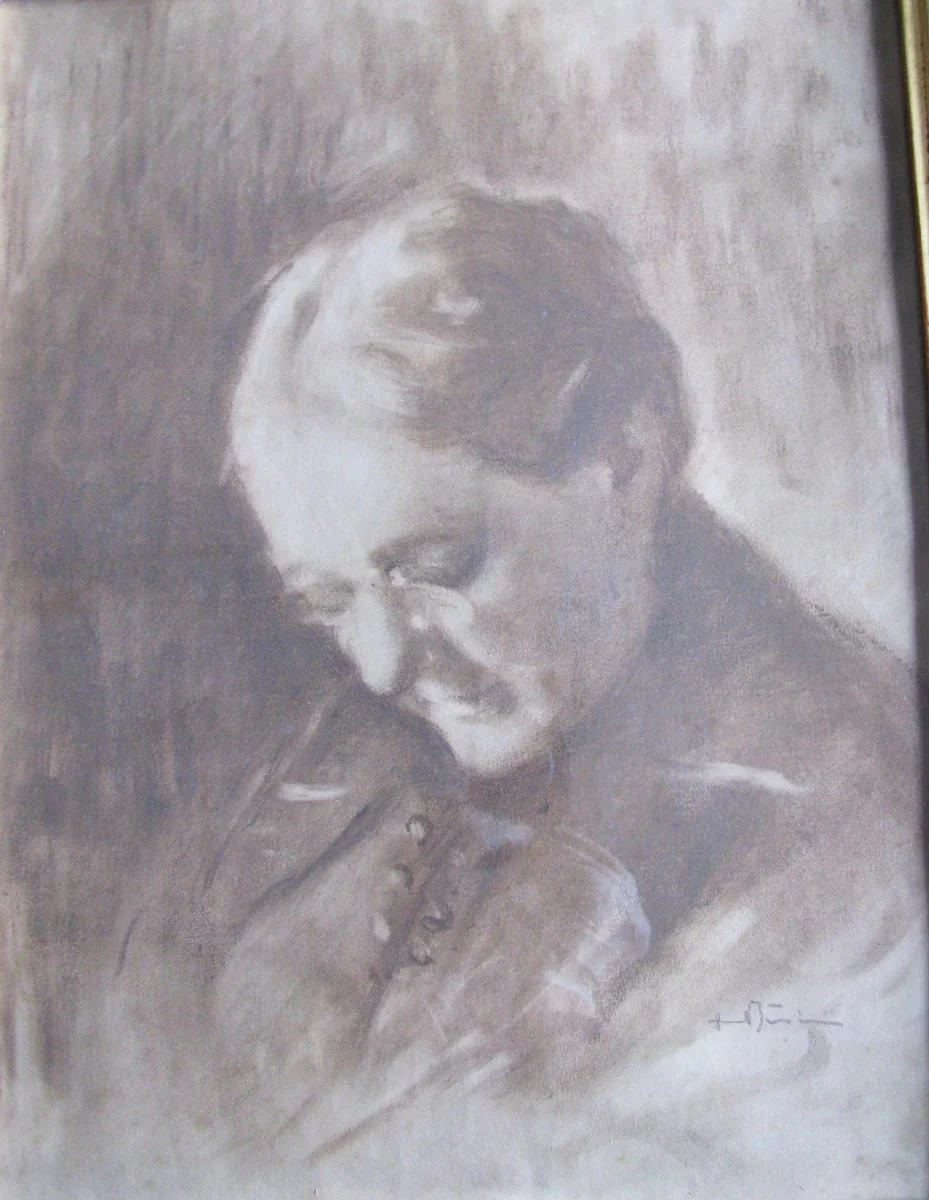 Portretul D-nei General Georgescu, detail