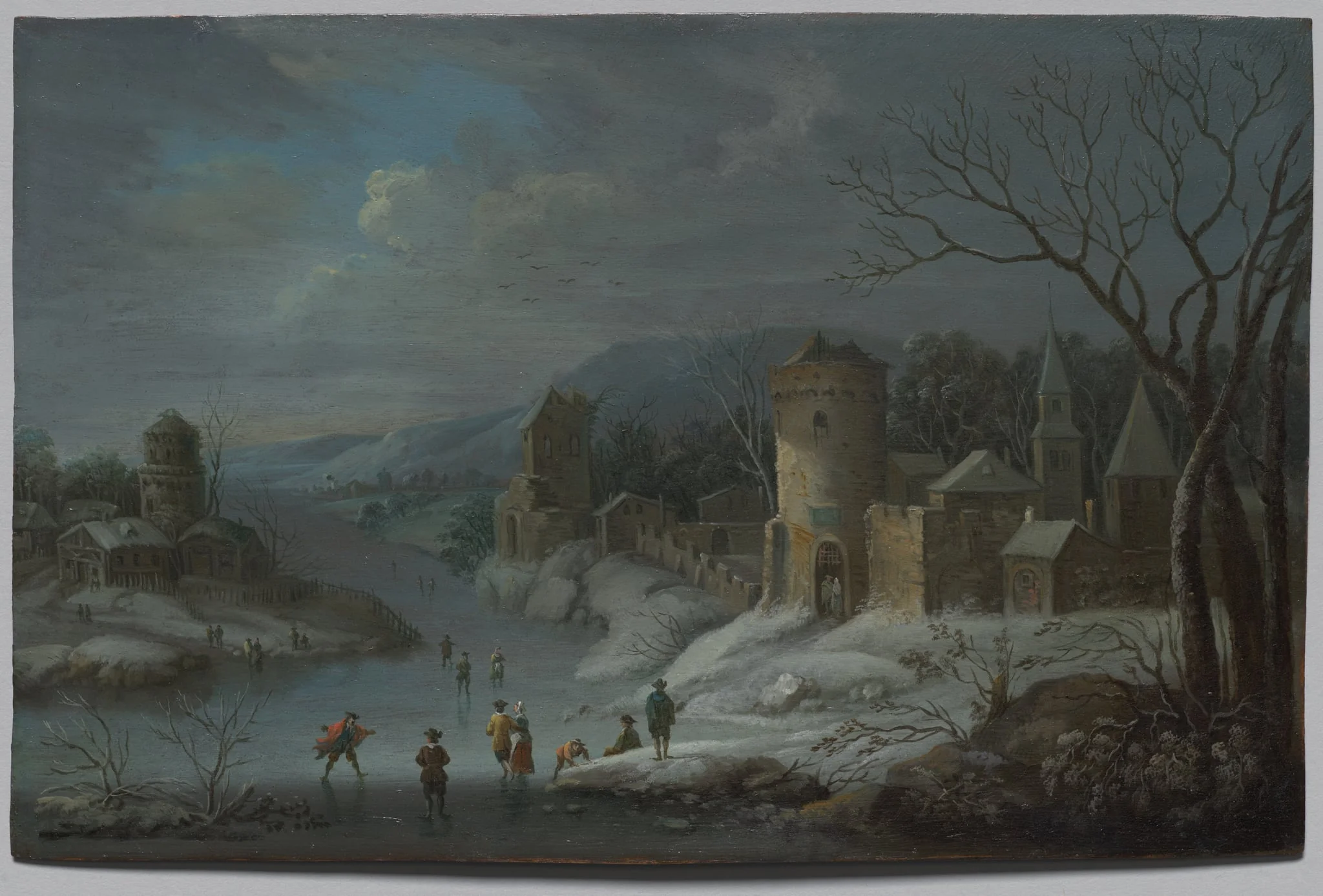 Winter Landscape, detail