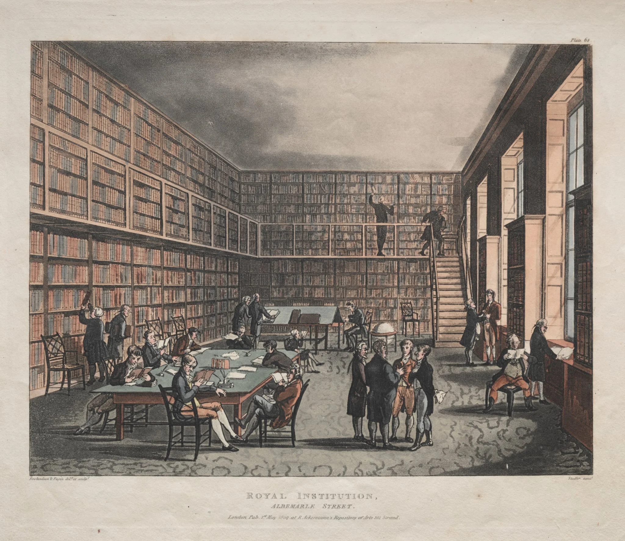 Royal Institution, Albemarle Street, detail