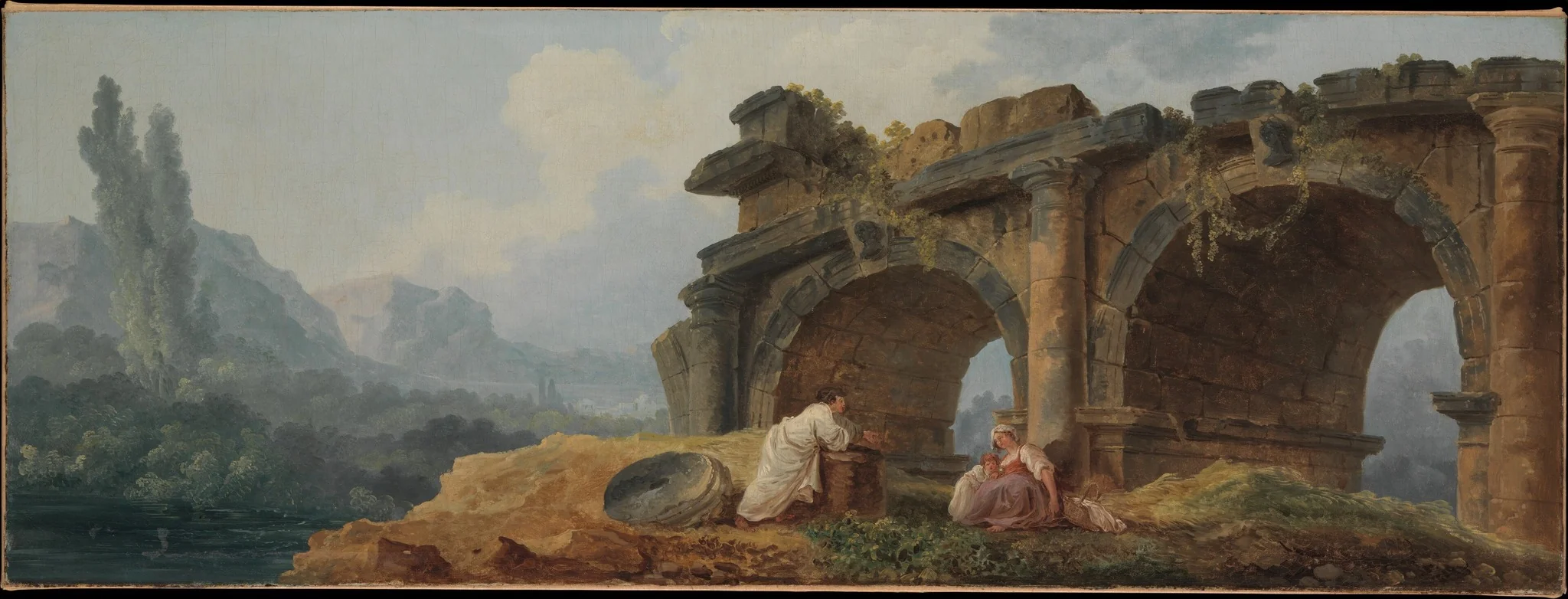Arches in Ruins, detail