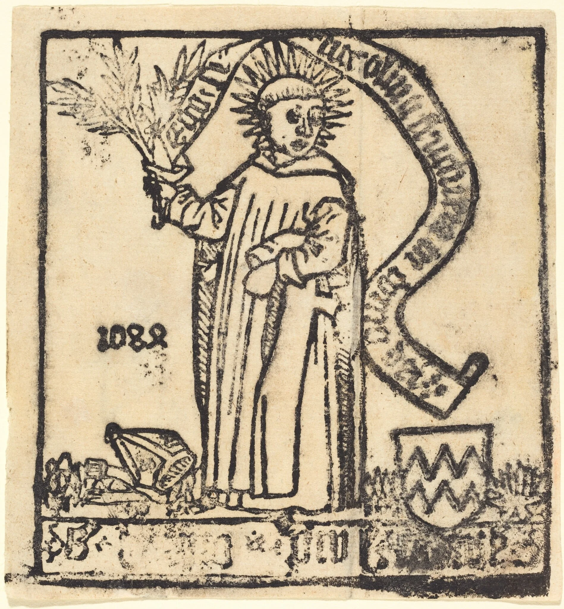 Saint Bruno, detail