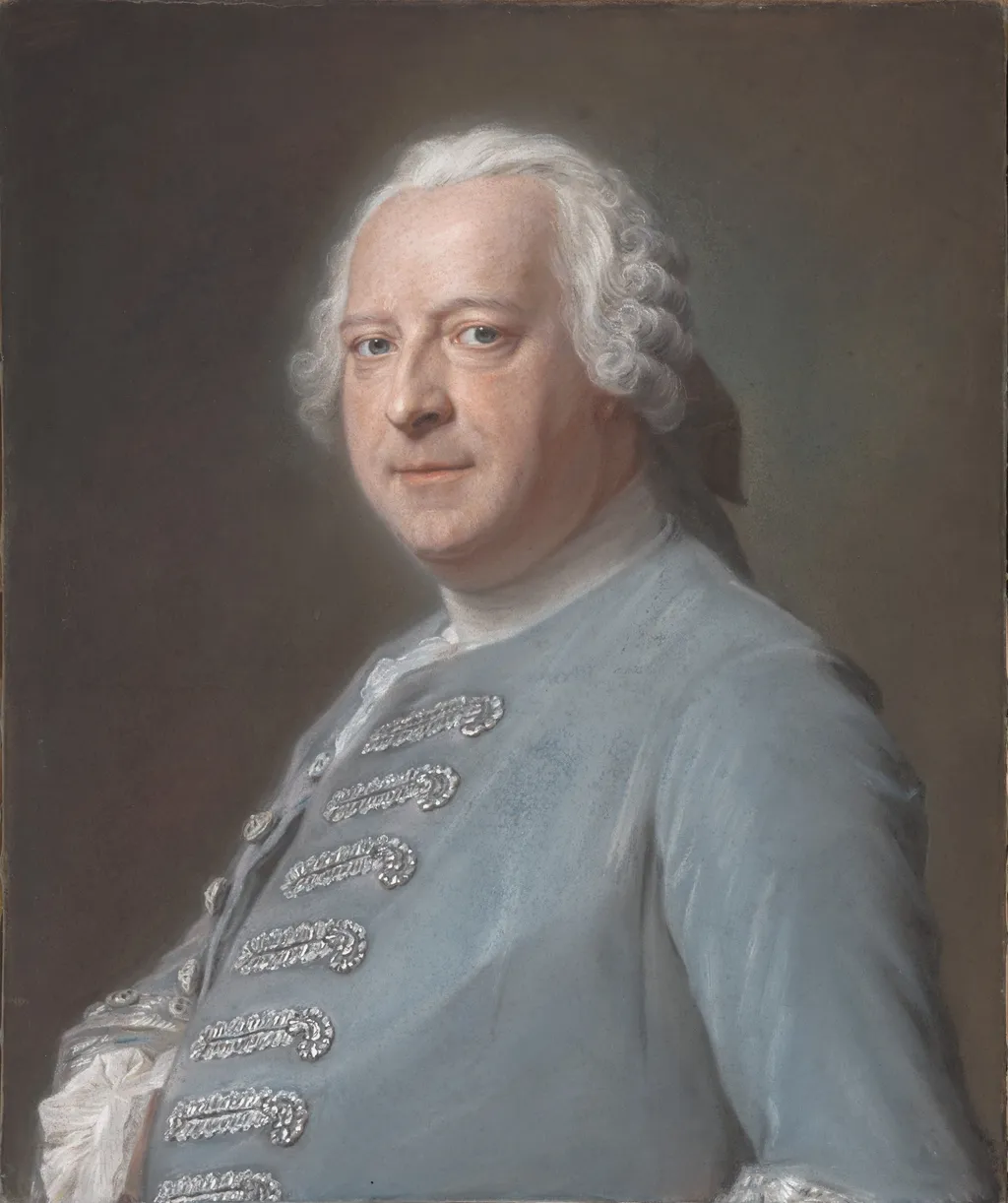 Jean Charles Garnier d'Isle (1697–1755), by Maurice Quentin de La Tour, unspecified, 1750