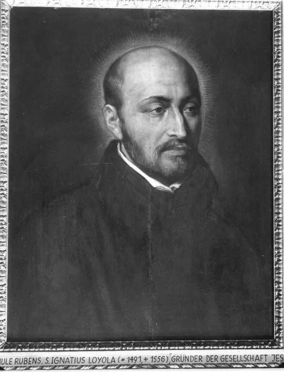 Hl. Ignatius von Loyola (Kopie nach), detail