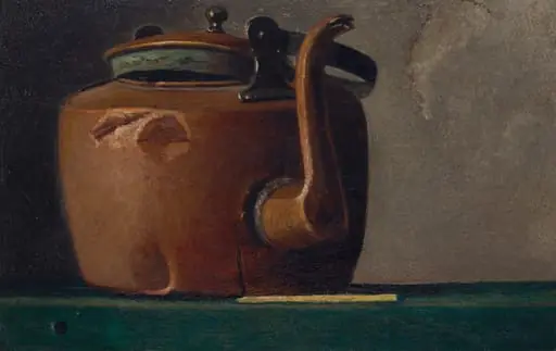 The Old Kettle, by John Frederick Peto, oil, 1894
