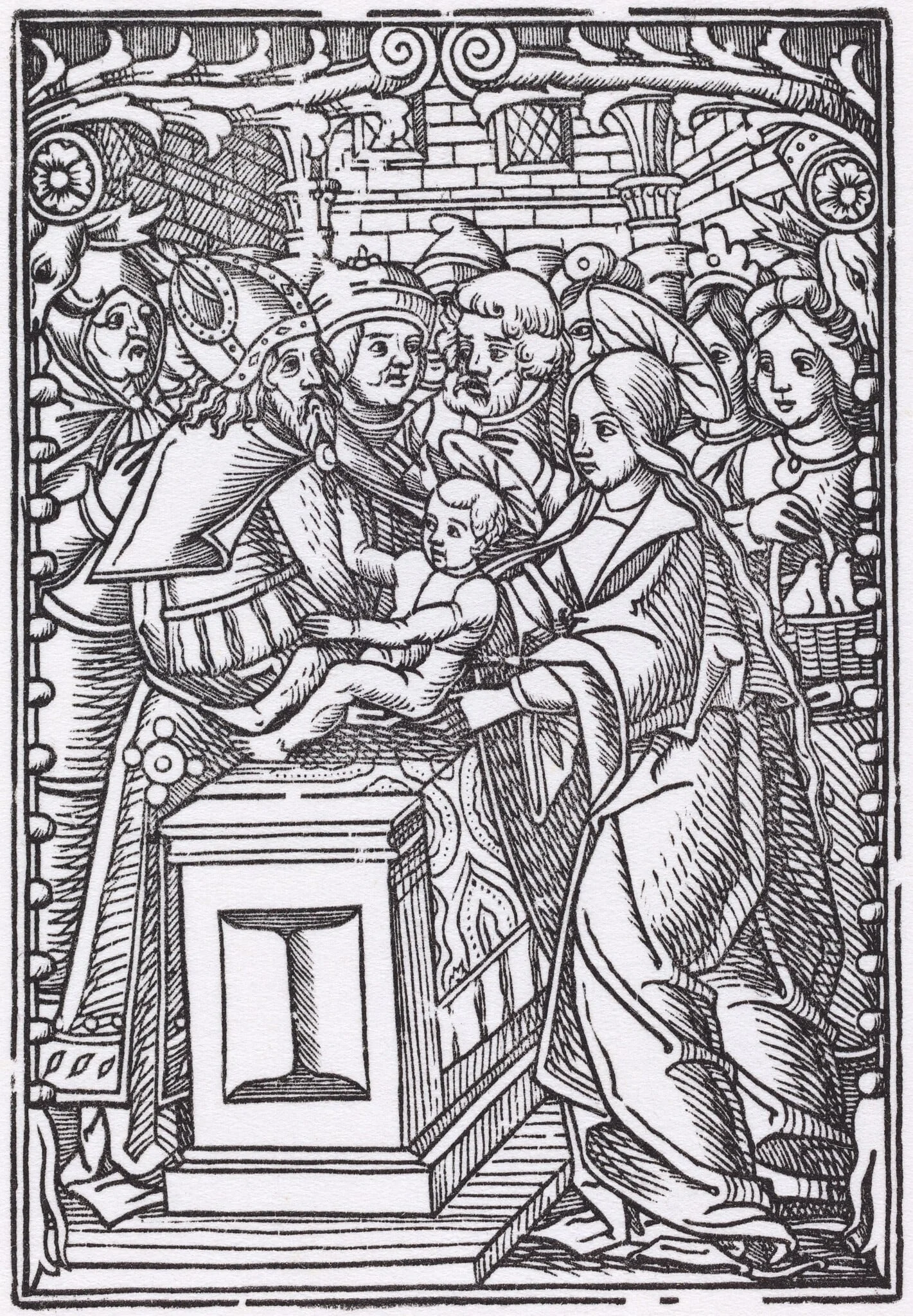 Presentation in the Temple, detail