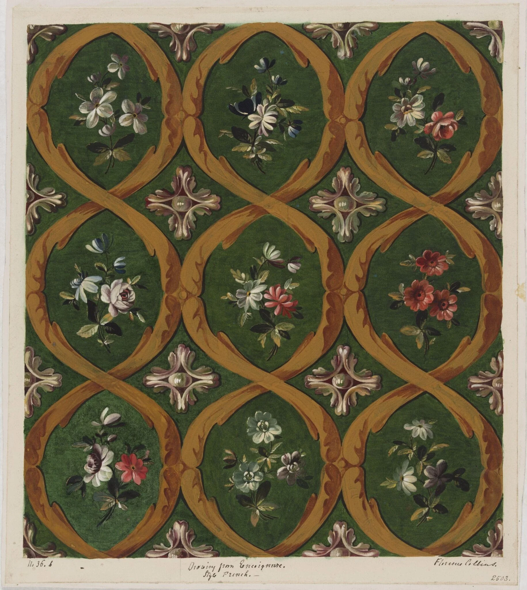 Ornamental design, detail
