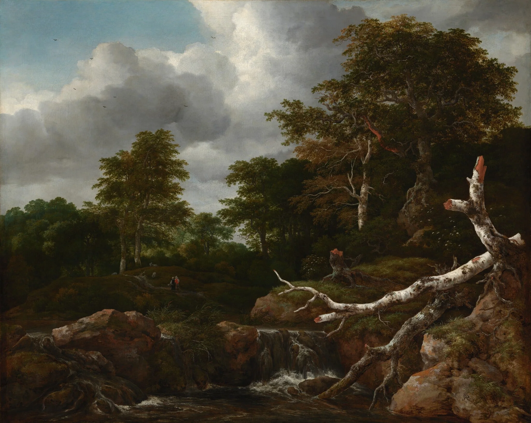 Forest Scene, detail