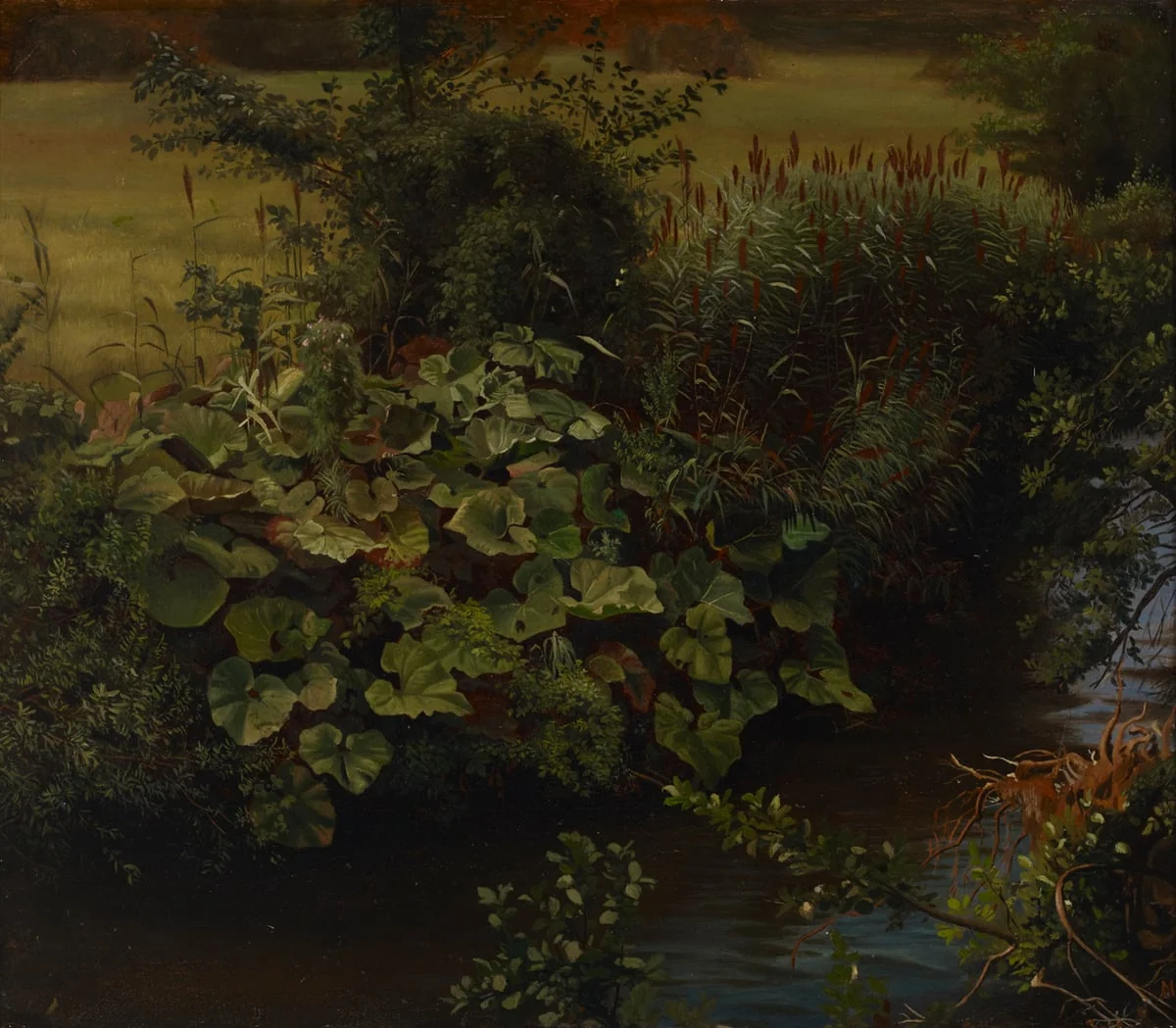 Puro, kopio Johann Wilhelm Schirmerin mukaan, detail