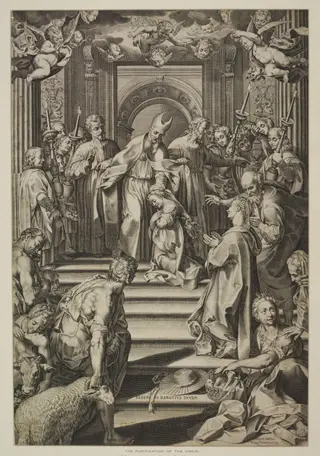 The Purification of the Virgin, by Philippe Thomassin, 1650