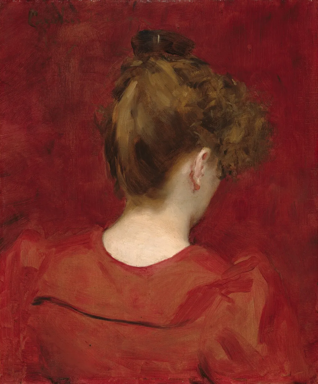 Study of Lilia, by Carolus-Duran, oil, 1887