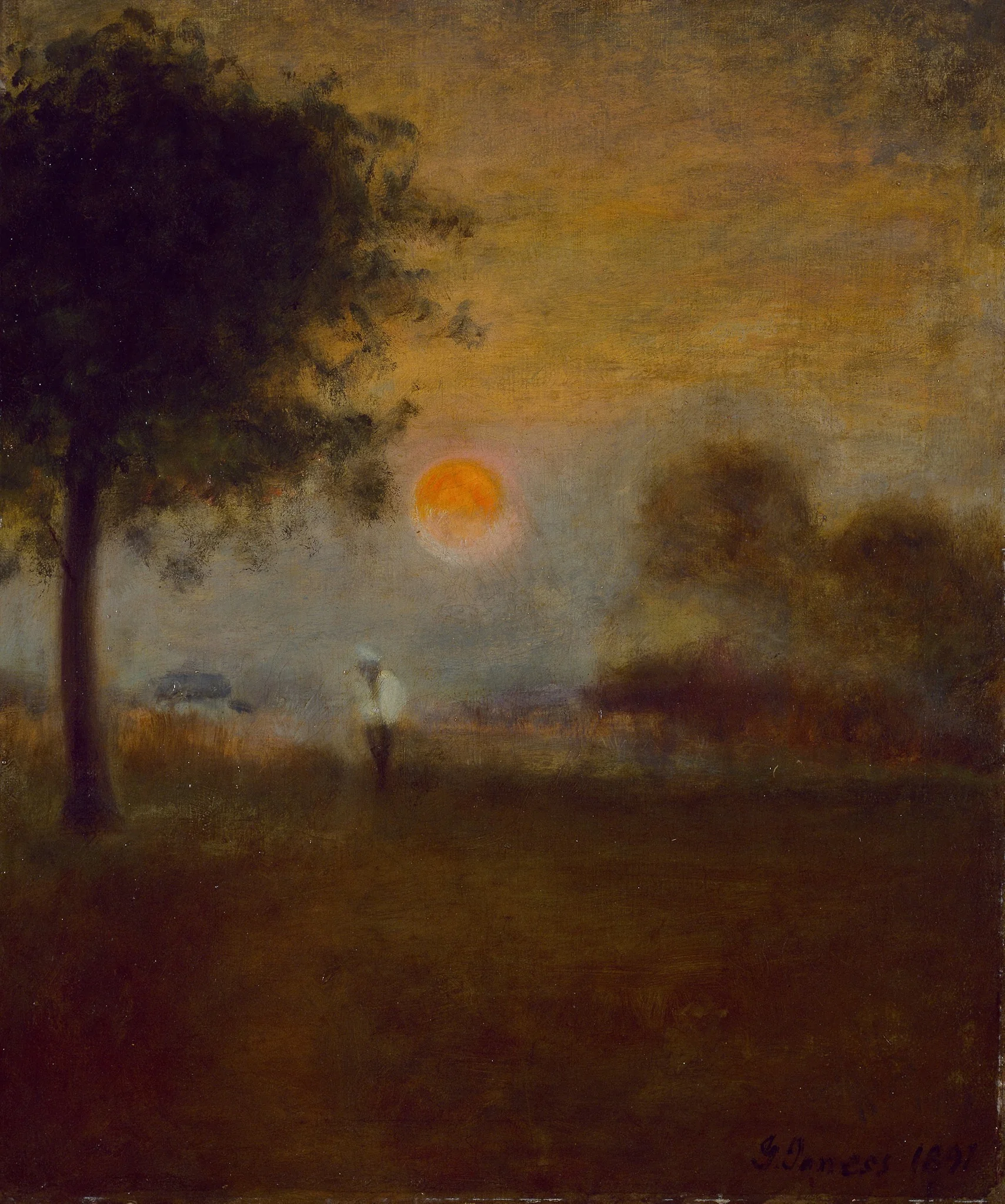 Moonrise, detail