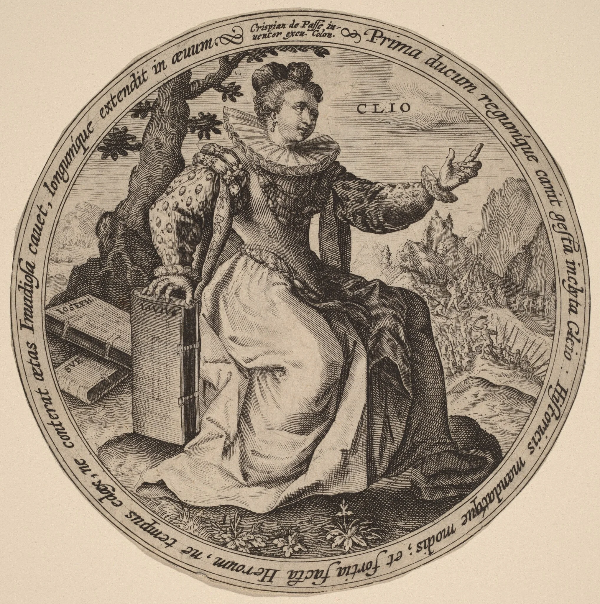 Clio, detail