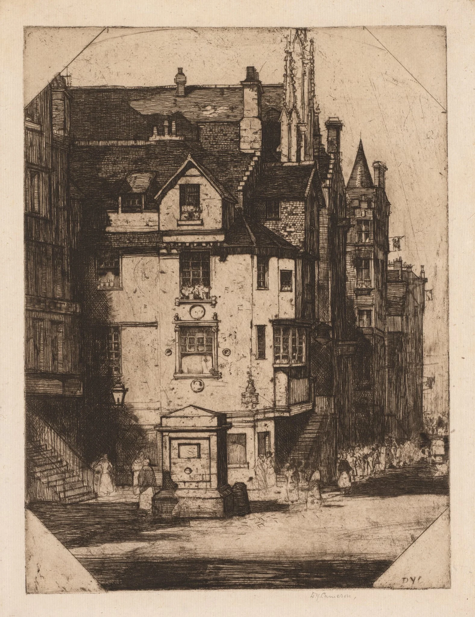John Knox's House, detail