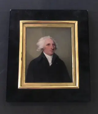 Dr Buchan, by Richard Collins, paint, 1780