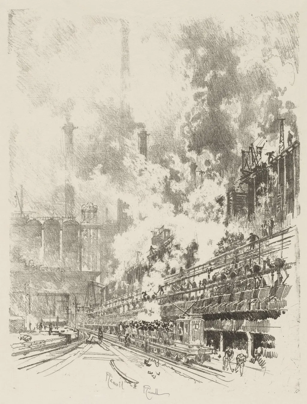 English War Work:  By-Products, by Joseph Pennell, 1916
