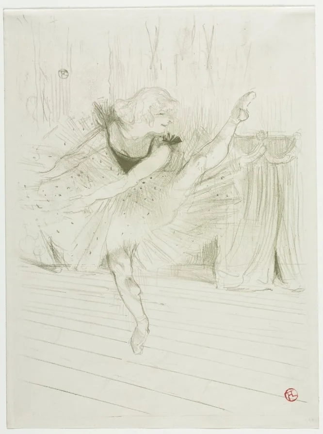 Miss Ida Heath, English Dancer, detail